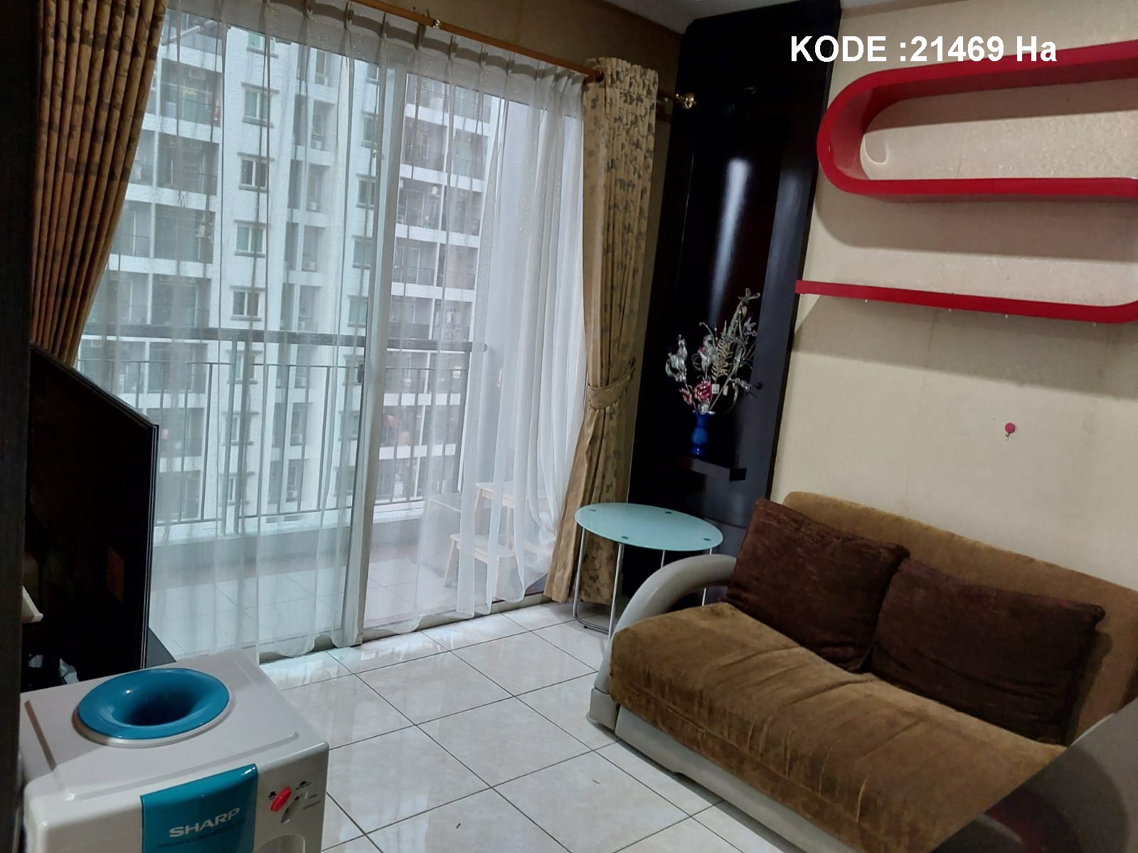 Disewa Apartemen City Home MOI, Furnish, Luas 45 Meter, Kode :21469 Ha