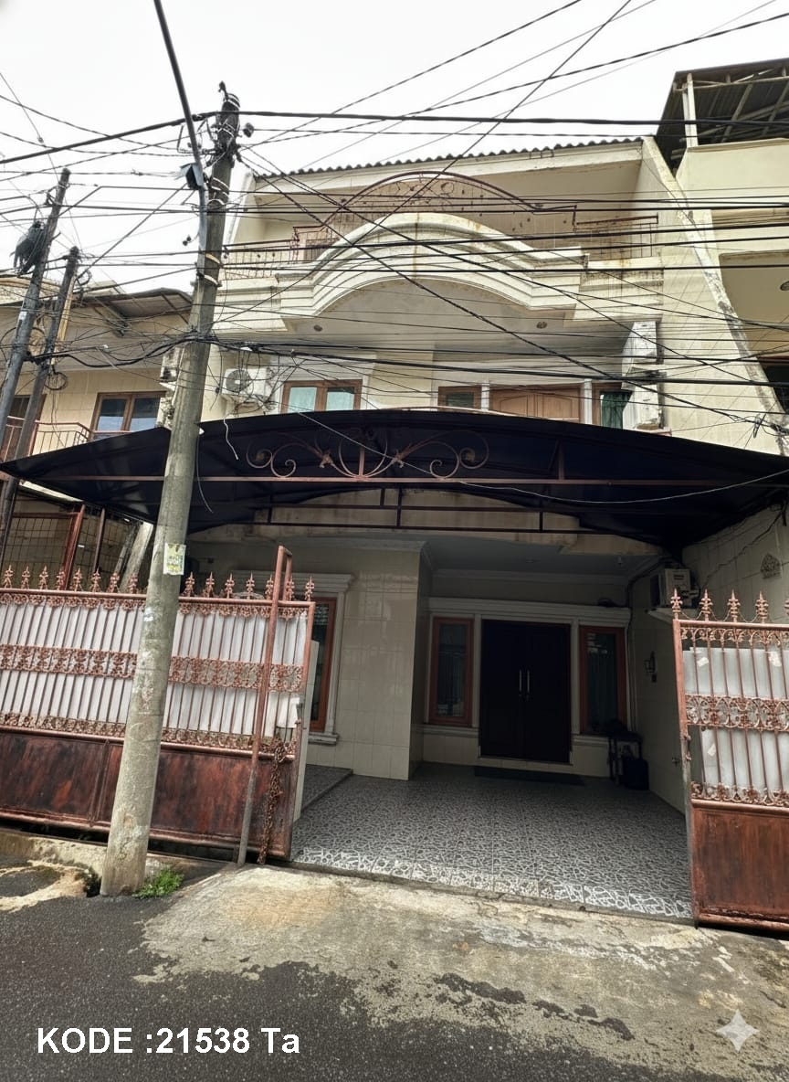   Dijual Rumah Sunter, Luas 7x11 Meter, Kode :21538 Ta
