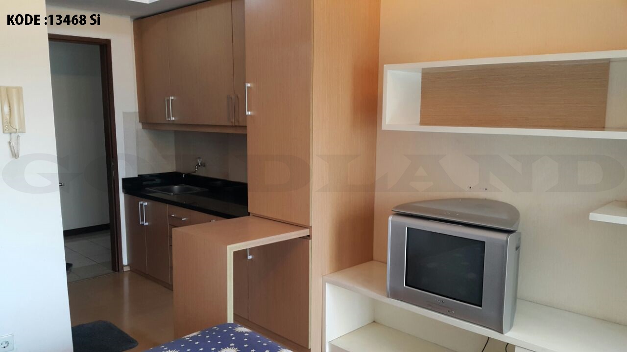 Disewa Apartemen Maple Park, Furnish, Luas 23,44 Meter, Kode :13468 Si